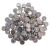Enfeites com Strass - Prata - 10mm - 20un - loja online