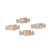 Aplique Resinado - Bala c/ Coração Irisado - 3.8cm - 2 Und - loja online