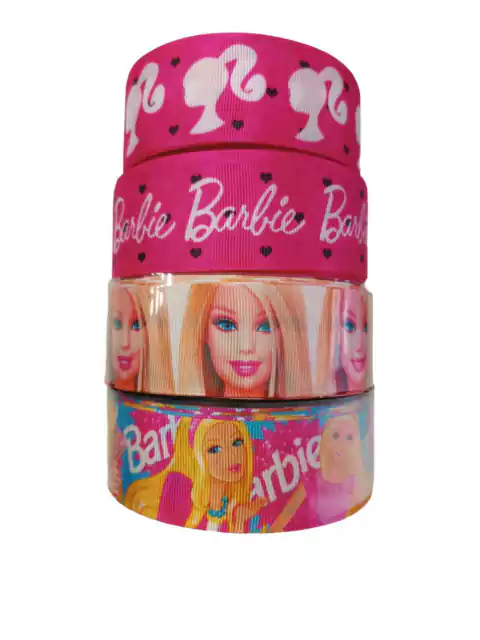 Fita Gorgurão - Barbie - 38mm - 1 Metro