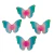 Aplique Acrílico - Borboleta Glitter BT - 4.5cm - 2 Unidades na internet