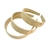 Tiara Grossa - Bege Encapado 30mm - Pct c/ 3 Und