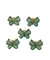 Aplique Metal - Borboleta - Cores - 3cm - 2 unidades - Arte & Strass Aviamentos
