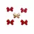 Imagem do Aplique Metal - Borboleta - Cores - 3cm - 2 unidades