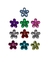 Chatons - Flor Acrilico - Cores - 12mm