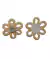 Aplique Tubo Flor de Crinol - 4.7cm - 2 unidades - comprar online