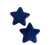 Imagem do Aplique - Estrela Pelinhos - 4.7cm - 2 unidades