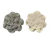 Cabedais - Flor Rosa c/ Strass - 2 und - Arte & Strass Aviamentos