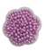 Perola Irisada c/ Furo - Lilas - 8MM - 50g