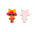 Aplique - Bonequinhas - 2.5Cm - Pct c/ 10 Und - Arte & Strass Aviamentos