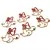Aplique - Minnie Jóia c/ Strass Rosa/Vermelho - 4cm - 2 unidades - Arte & Strass Aviamentos