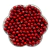Miçanga - Bola Emborrachada Metalizada - 8mm - Pct c/ 50gr - Arte & Strass Aviamentos