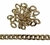 Elos para Corrente Abs - Dourado - 17mm - 50g