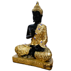 Buda Mudra de Proteção Abhaya em Gesso I (B) - Maraterapia presentes wicca I budismo I umbanda I católico I decoração I antiguidades I animais