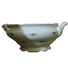 Adquira a Sopeira Antiga Schmidt 1963, uma peça única e sofisticada. Perfeita para servir sopas e caldos, e um destaque para sua decoração vintage.