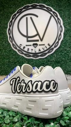 Zapatilla Versace Italics Blanca en internet