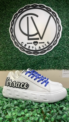 Zapatilla Versace Italics Blanca - comprar online