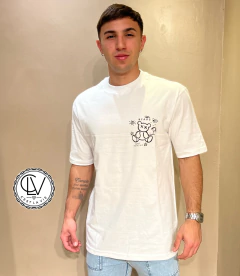 Remera Fleur Blanca