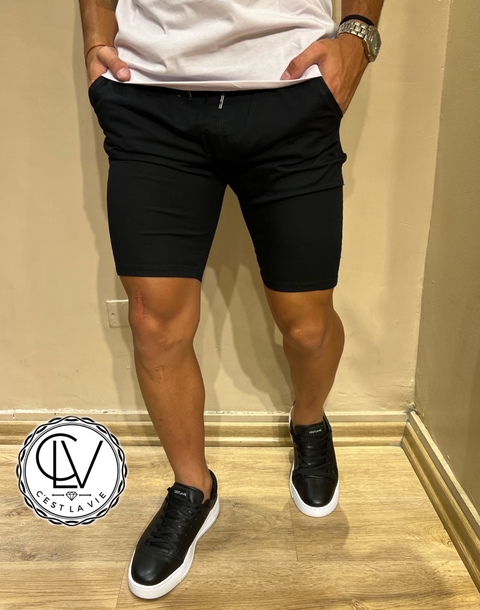Bermuda Jogger Negra