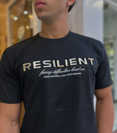 Remera Resilient Negra - comprar online