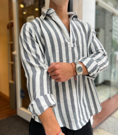 Camisa Oxford Gris - comprar online