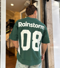 Remera Rainstorm Verde en internet