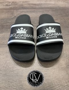 Ojotas DG Milano Negras - comprar online