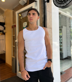 Musculosa Detroit Blanca