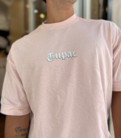 Remera Tupac Rosa - comprar online