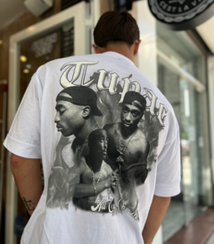 Remera Tupac Blanca - tienda online