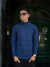 Sweater Media Polera Azul en internet