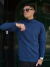 Sweater Media Polera Azul