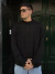 Sweater Holes Negro - tienda online
