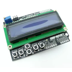 Shield Display LCD Shield 1602 Azul + Botones