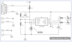 Cargador de Baterías Litio TP4056 microUSB - Unibot