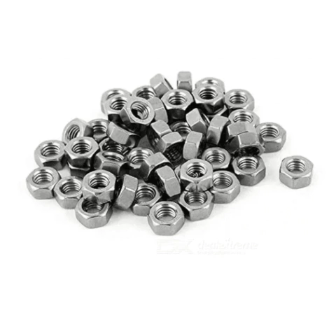 Pack x10 Tuercas M3 paso 0,5mm