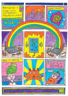 Ciber-city: Internet pseudo-sistem - Juan Vegetal en internet