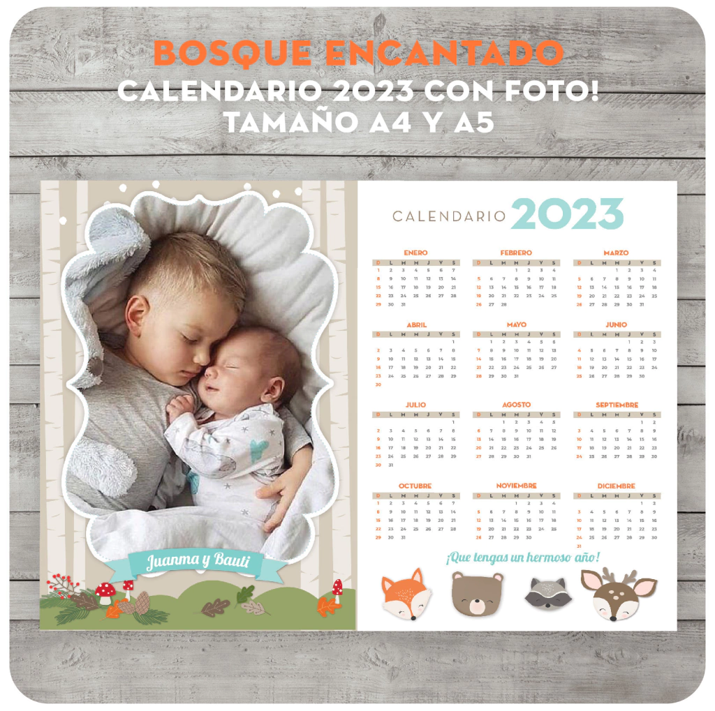 CALENDARIO 2023 - BOSQUE ENCANTADO