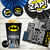 Kit Imprimible Batman black invitacion fiesta batman digital printable party batman decor