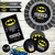 Kit Imprimible Batman black invitacion fiesta batman digital printable party batman decor