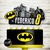 Kit Imprimible Batman topper para torta black invitacion fiesta batman digital printable party batman decor