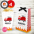 Kit Imprimible Bomberos cumpleaños camion tarjeta digital invitacion adorno torta cake topper firemen