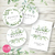 Kit Imprimible botanico comunion cumpleaños boda casamiento 15años 15 años quinceañera bautismo bautizo baby shower cumpleaños kit digital greenery party