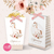 Kit imprimible caballito boho flores acuarela invitacion digital