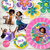 Kit Imprimible Encanto Disney invitacion digital personalizado Mirabel Luisa Isabela 