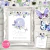 Kit imprimible flores y mariposas acuarela lila 2 - comprar online