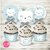 Kit imprimible gatito nórdico celeste babyshower cumpleaños bautismo bautizo invitacion digital