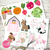 Kit Imprimible granja rosa pastel nena animalitos granjita cumpleaños fiesta deco farm party