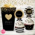 Kit imprimible adultos 30 40 50 60 70 años glitter dorado 2 tarjeta invitacion digital