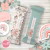 Kit imprimible arcoiris boho nórdico flores rosa salmón invitacion digital rainbow boho party printable