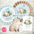 Kit imprimible capybara carpincho party celeste varón niño - comprar online